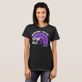 Ladys Longest Day Alzheimer's Association 2024 T-Shirt (Vorne ganz)