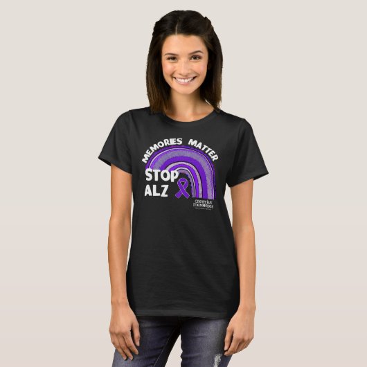 Ladys Longest Day Alzheimer's Association 2024 T-Shirt (Vorne ganz)