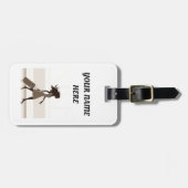 ***LADY'S*** LUGGAGE TAG BEREIT, PERSÖNLICH GEPÄCKANHÄNGER (Vorderseite horizontal)
