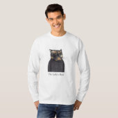 LADY'S MAID CAT Men's Basic Long Sleeve Shirt (Vorne ganz)