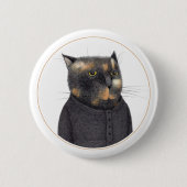 LADYs MAID CAT Round-Button-Button II Button (Vorderseite)