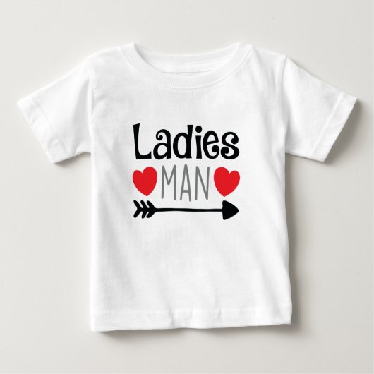 Ladys Man Boys Valentine's Day Shirt (Vorderseite)