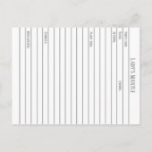 Lady's Mantle Materia Medica Monograph Postkarte (Rückseite)