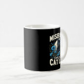 Ladys Miserable Chilless Cat Lady Us Election Da Kaffeetasse (VorderseiteRechts)