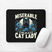 Ladys Miserable Chilless Cat Lady Us Election Da Mousepad (Mit Mouse)