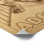 Ladys mit Darstellenden LIONS Act VAUDEVILLE Poste Poster (Ecke)