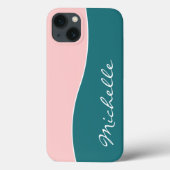 Ladys Monogram Style Case-Mate iPhone Hülle (Rückseite)