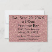 Ladys Nacht Einladungs-Design Einladung (Rückseite)