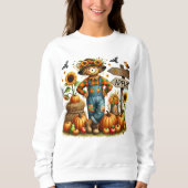 Ladys Niedlich Herbst Sweatshirt (Vorderseite)
