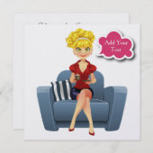 Ladys Night / Any Occasion - SRF Einladung (Vorne/Hinten)