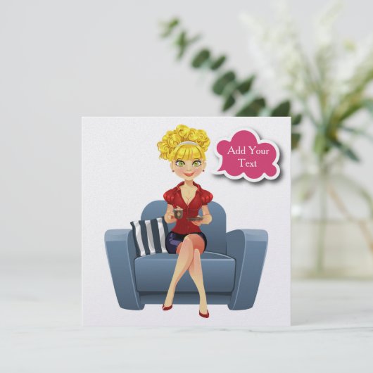 Ladys Night / Any Occasion - SRF Einladung (Stehend Vorderseite)