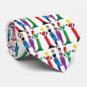 Ladys Night Krawatte (Gerollt)