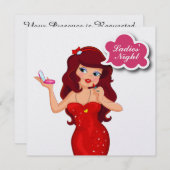 Ladys Night Out - SRF Einladung (Vorne/Hinten)