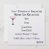 Ladys Night Out - SRF Einladung (Rückseite)