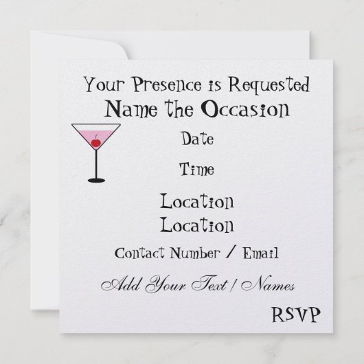 Ladys Night Out - SRF Einladung (Rückseite)