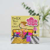 Ladys Night Out - SRF Einladung (Stehend Vorderseite)