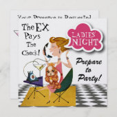 Ladys Night Out - SRF Einladung (Vorne/Hinten)