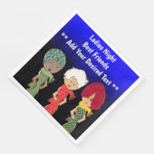 Ladys Night Paper Napkins Serviette (Ecke)