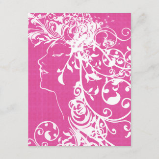 Ladys Night Pink Junggeselinnen-Abschied Einladung