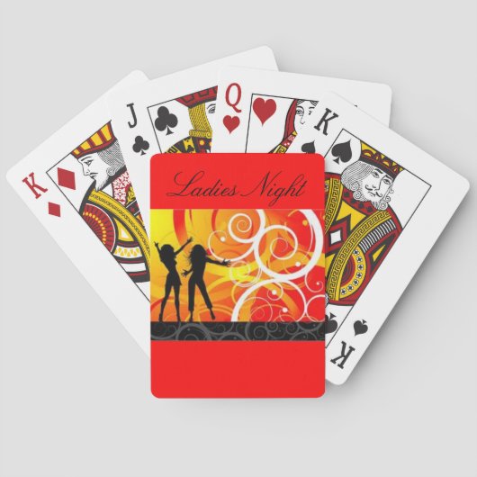 Ladys Night Playing Cards Spielkarten (Rückseite)