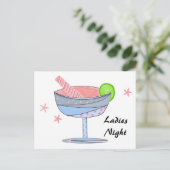 Ladys Night Postkarte (Stehend Vorderseite)
