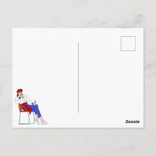 Ladys night postkarte (Rückseite)