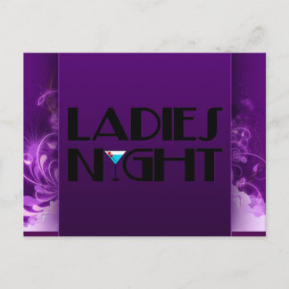 Ladys Night Postkarte