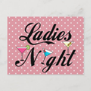 Ladys Night Postkarte