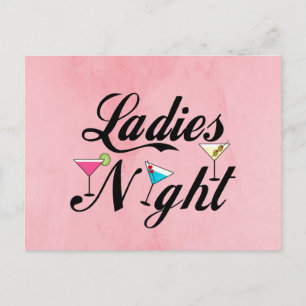Ladys Night Postkarte