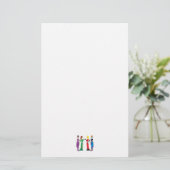Ladys Night Stationery (Stehend Vorderseite)