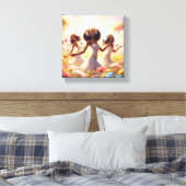 Ladys of Spring Vol.2 Leinwanddruck (Insitu (Schlafzimmer))