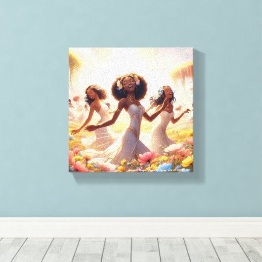 Ladys of Spring Vol.2 Leinwanddruck (Insitu (Holzboden))