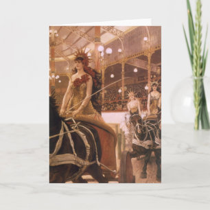 Ladys of the Cars (alias Circus) von James Tissot Karte