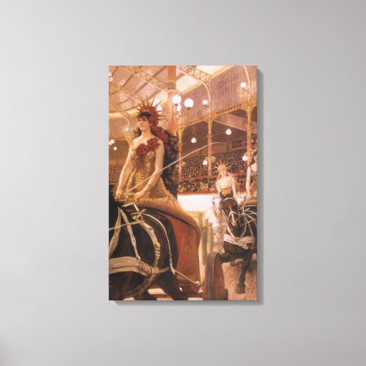 Ladys of the Cars (alias Circus) von James Tissot Leinwanddruck (Vorderseite)