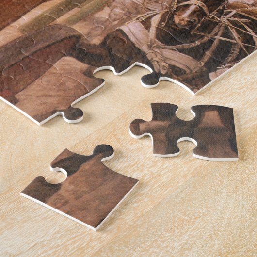 Ladys of the Cars (alias Circus) von James Tissot Puzzle (Seite)