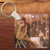 Ladys of the Cars (alias Circus) von James Tissot Schlüsselanhänger (Vorderseite)