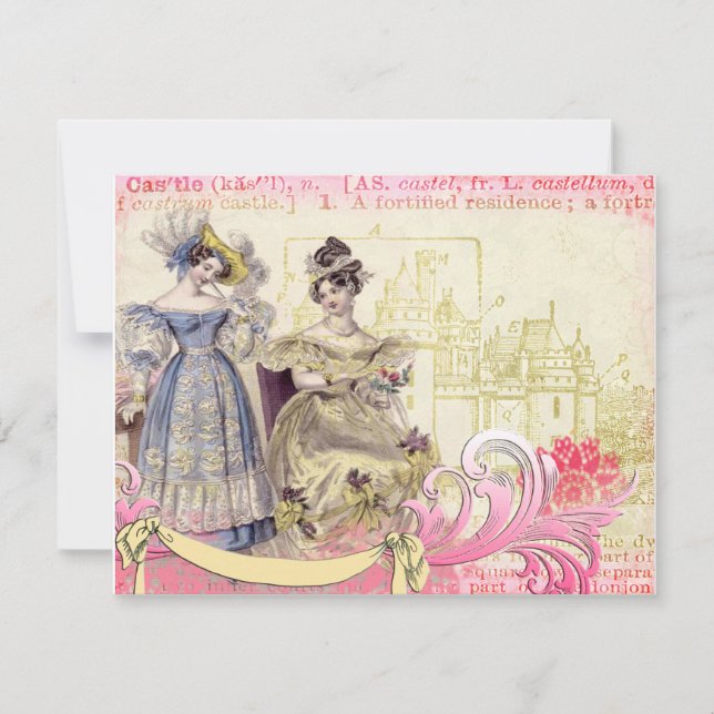 Ladys of the Castle Collage Art (Vorderseite)