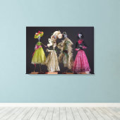 Ladys of the Day of the Dead, aus Oaxaca Leinwanddruck (Insitu (Holzboden))