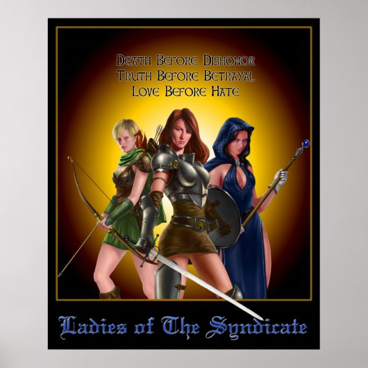 Ladys of the Syndicate #8 Poster (Vorne)