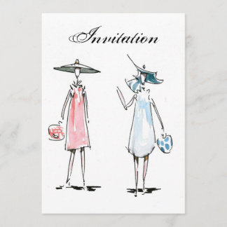 Ladys off to Lunch Einladung