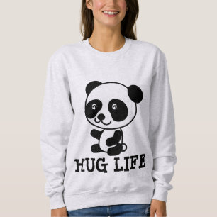 Ladys Panda Bear T - Shirt & Sweatshirts