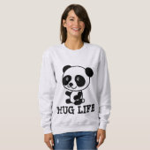 Ladys Panda Bear T - Shirt & Sweatshirts (Vorne ganz)