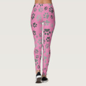 Ladys Paw Print Leggings (Rückseite)