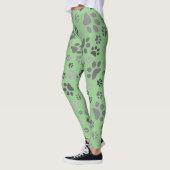 Ladys Paw Print Leggings (Links)