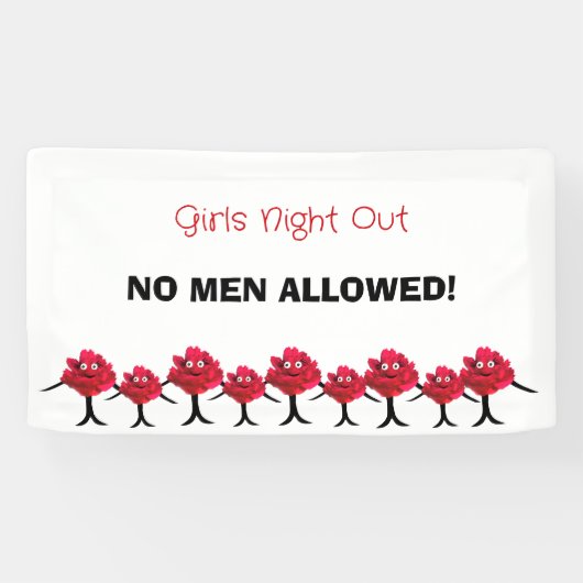 Ladys peonies banner (Horizontal)