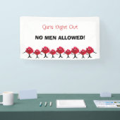 Ladys peonies banner (Messe)