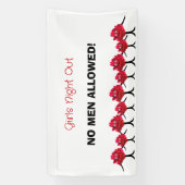 Ladys peonies banner (Vertikal)