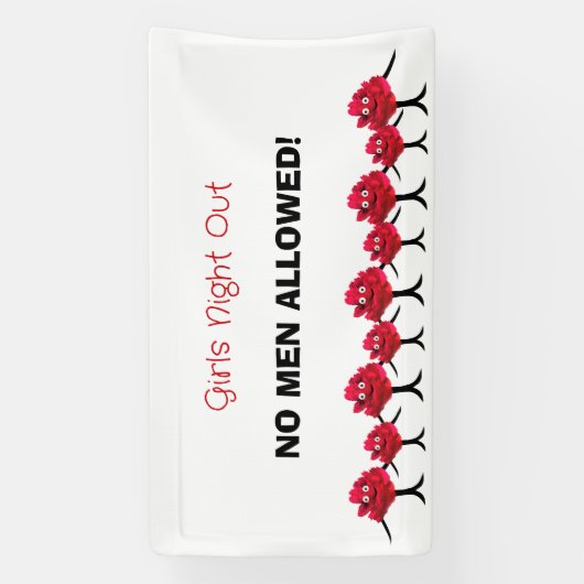 Ladys peonies banner (Vertikal)