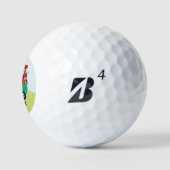 Ladys Personalisiert Golf Cups Name Golf Golfball (Logo)