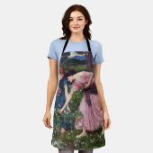 Ladys Picking Rose, John William Waterhouse Schürze (Getragen)